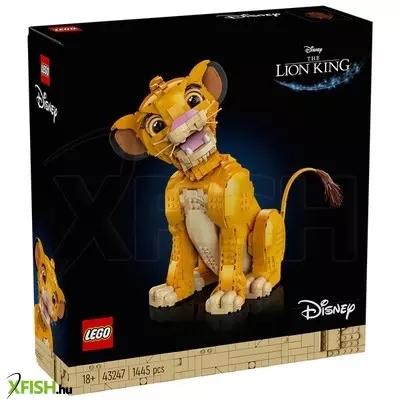 lego disney 43247 simba, az ifjú oroszlánkirály