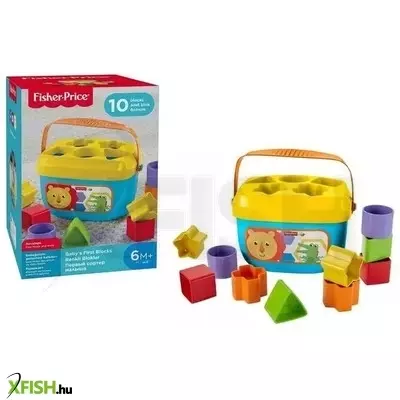 Fisher-Price: formaválogató dobozka