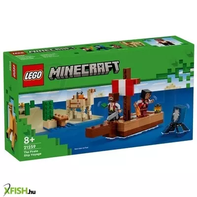 Lego minecraft 21259 a kalózhajós utazás