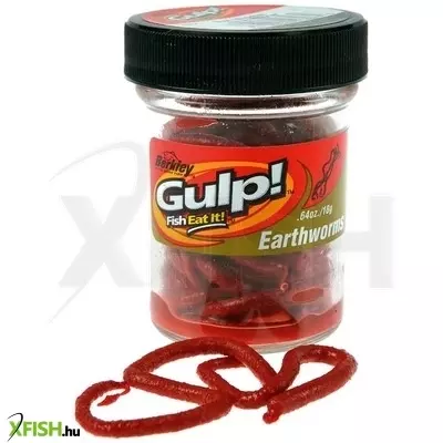 Gulp! Earthworm Földigiliszta utánzat 4in | 10cm Red Wiggler Jar 1.10