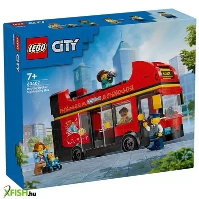 lego city 60407 piros emeletes turistabusz