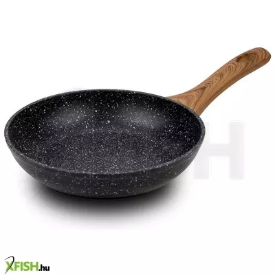 Szász nava 10-144-110 nature tapadásmentes wok serpenyő, kőbevonattal, 28 cm