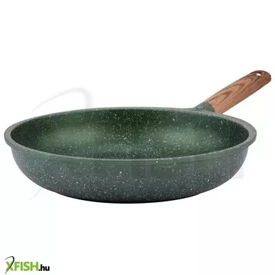 Szász nava 10-255-004 ωmega tapadásmentes öntött alumínium serpenyő, kőbevonattal, 28 cm