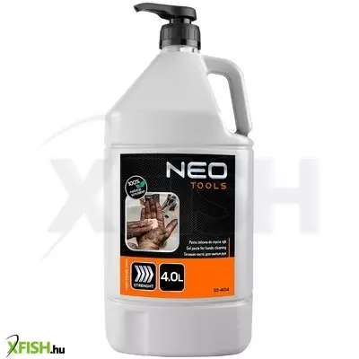 Neotools kéztisztító paszta extra erős 4 L, ragasztó, gyanta, szilikon, lakk, festék, poliuretán hab, polimer