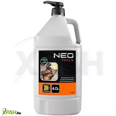 Neotools kéztisztító paszta extra erős 4 L, ragasztó, gyanta, szilikon, lakk, festék, poliuretán hab, polimer