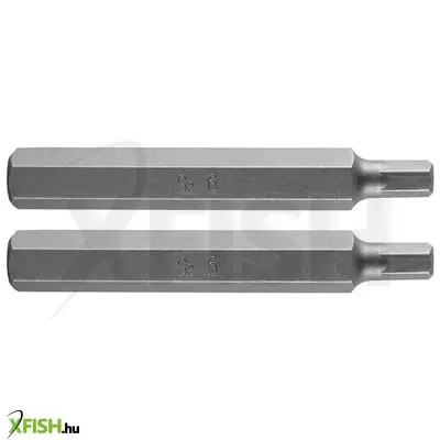 Neotools imbusz bit, 3/8, 6x75mm, s2, 2db