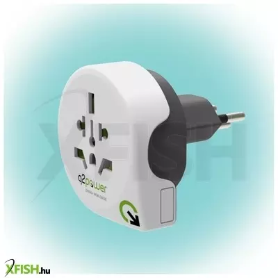 Q2 power utazóadapter world to switzerland