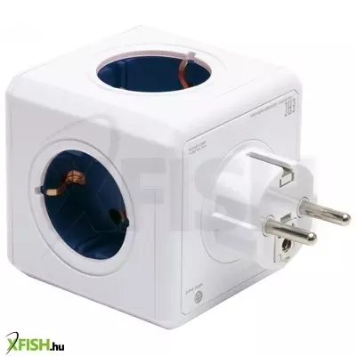 Home powercube original 1100bl/deorpc, 5 földelt aljzat gyermekvédelemmel, kompakt design, max. 3680 W