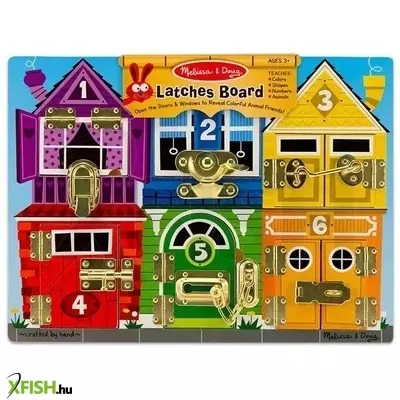 Melissa and Doug: Készségfejlesztő játék, Zárak és reteszek