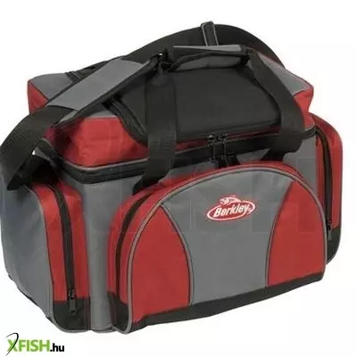Berkley System bag Grey Red Pergető táska 37x21,5x32 cm