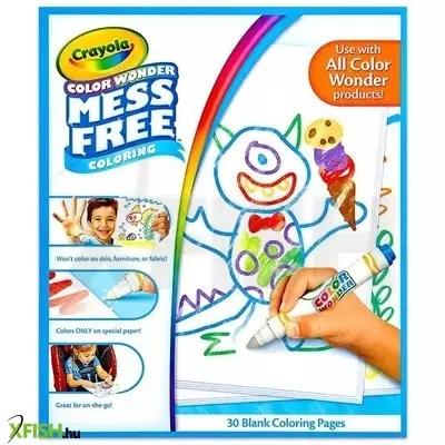 Crayola Color Wonder: maszatmentes kifestőlap utántöltő
