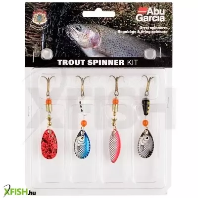 Abu Garcia Lure Kit - Trout Spoon Varied Trout körforgó szett 4 Kit 4db/csomag