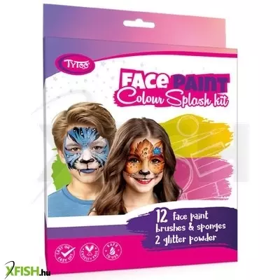 Tytoo colour splash arcfesték szett