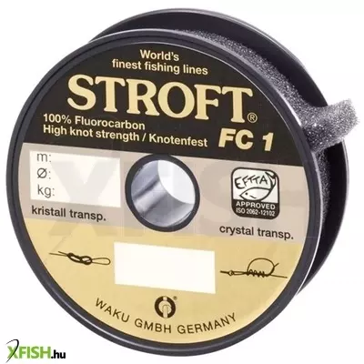 Stroft Fc 1 Fluorocarbon Horgász Zsinór 0,20Mm/100M 3,60Kg