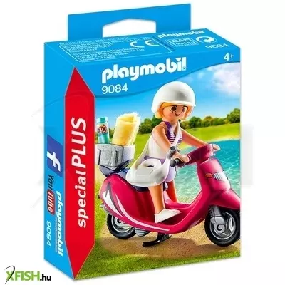 Playmobil: Lány robogón 9084