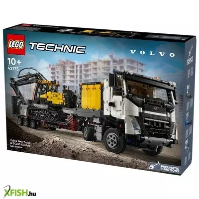 Lego technic 42175 volvo fmx teherautó és ec230 elektromos markoló