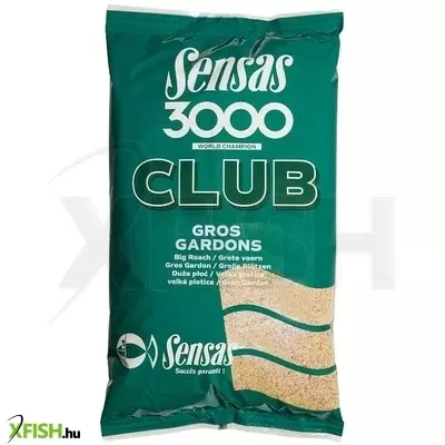 Sensas 3000 Club Gross Gardons Nagy Bodorkás Etetőanyag 2500g