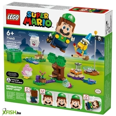 Lego super mario 71440 kalandok az interaktív lego luigi figurával