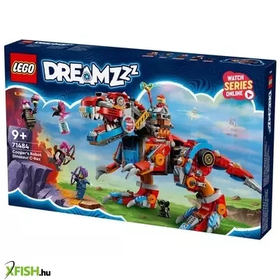 Lego dreamzzz 71484 cooper c-rex robotdinoszaurusza