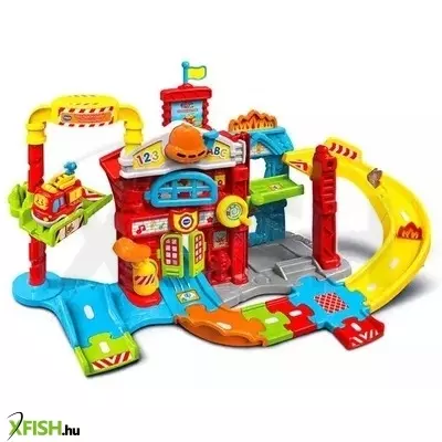 Vtech: Toot-toot interaktív tűzoltóállomás pályaszett