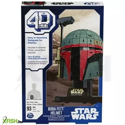 Spin master star wars 4d build - boba fett sisak modell