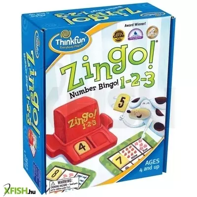 thinkfun zingo 1-2-3 társasjáték