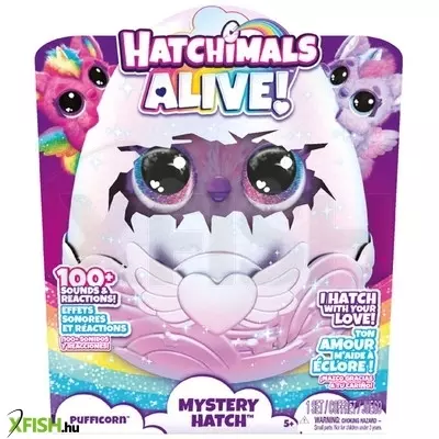 Hatchimals - titkos óriás tojás - puffcorn