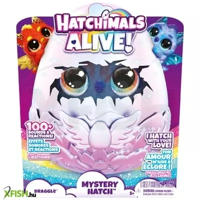 Hatchimals - titkos óriás tojás - draggle