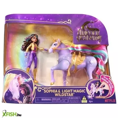 Spin master unikornis akadémia - sophia és világítós wildstar