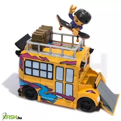 Tech deck - átalakuló iskolabusz játékszett