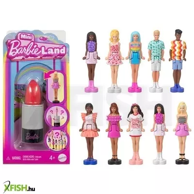 Mattel mini barbieland meglepetés a rúzsban baba