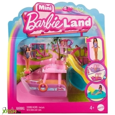 Mattel mini barbieland - álom hajó
