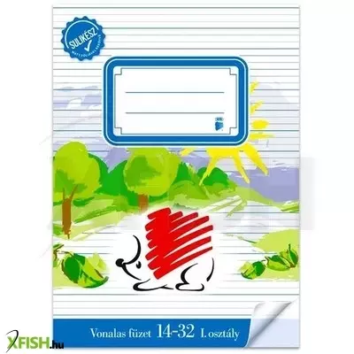 ICO Süni sulikész 1. osztályos vonalas füzet - A5, 14-32
