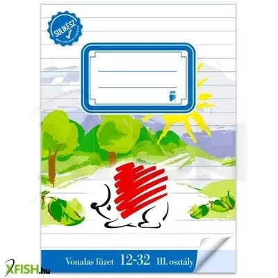 ICO Süni sulikész 3. osztályos vonalas füzet - A5, 12-32