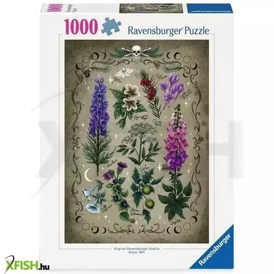 Ravensburger puzzle 1000 db - mérgező növények