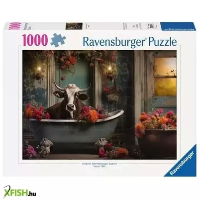 Ravensburger puzzle 1000 db - boci a kádban
