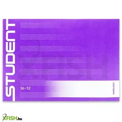 ICO: Student fektetett hangjegyfüzet - A4, 36-32