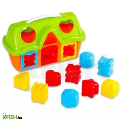 Házikó formadobálóval