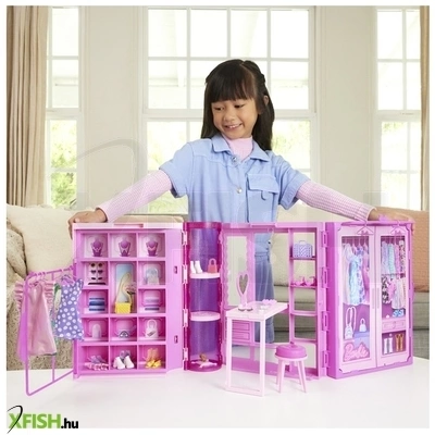 mattel barbie álom öltözőszoba 2024
