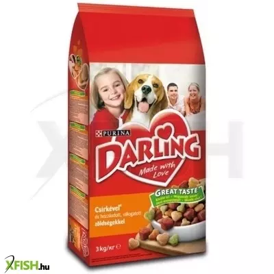 Darling Száraz Kutya Szárnyas+Zöldség 3kg