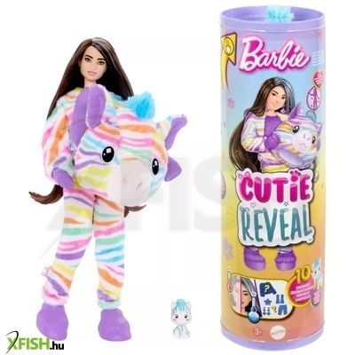Mattel barbie cutie reveal meglepetés baba - zebra