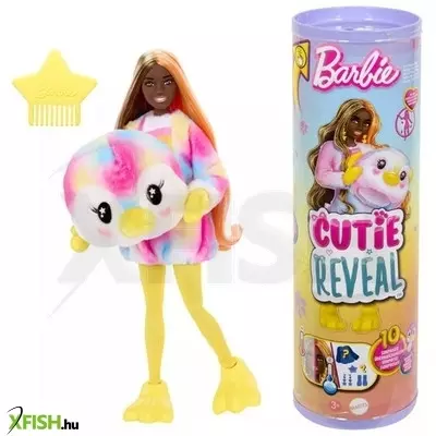 Mattel barbie cutie reveal meglepetés baba - pingvin