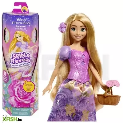 Mattel disney hercegnők - varázslatos meglepetés baba - aranyhaj