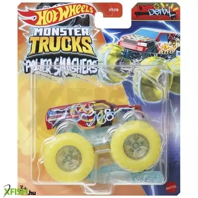 Hot wheels monster trucks power smasher kisautó