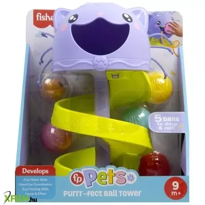 Fisher-price kis kedvencek foglalkoztató - cicatorony