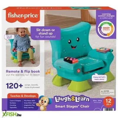 Fisher-price kacagj és fejlődj tanuló kisszék
