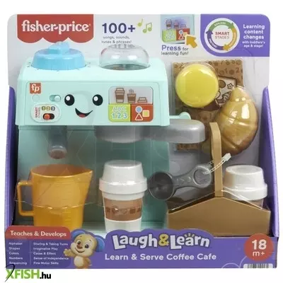 Fisher-price kacagj és fejlődj babarista kávéfőző