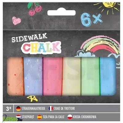 grafix aszfaltkréta 6 db