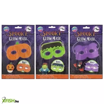 Grafix halloween világító álarc, 3 féle
