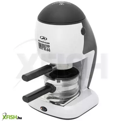 Home szarvasi szv-624 unipress kávéfőző 11948, 800 w, 3.04 bar, üveg kiöntő, hőkorlátozó, hőkioldó, fehér